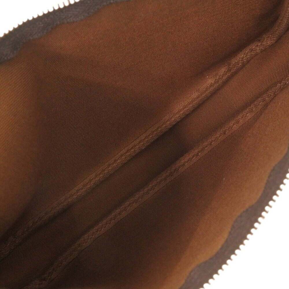 LOUIS VUITTON Authentic Brown Monogram Pochette Pouch - Picture 7 of 11